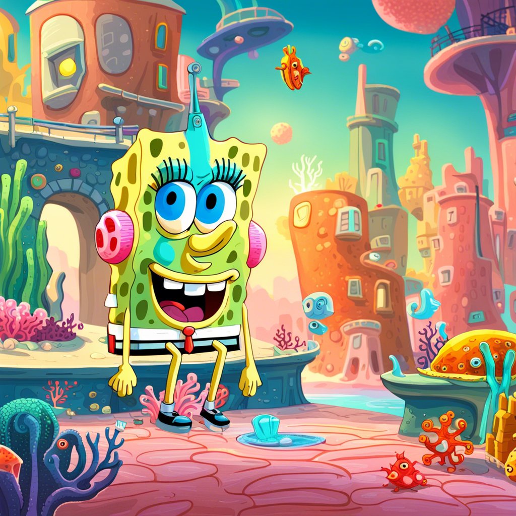 Andy’s Aquatic Adventure with SpongeBob