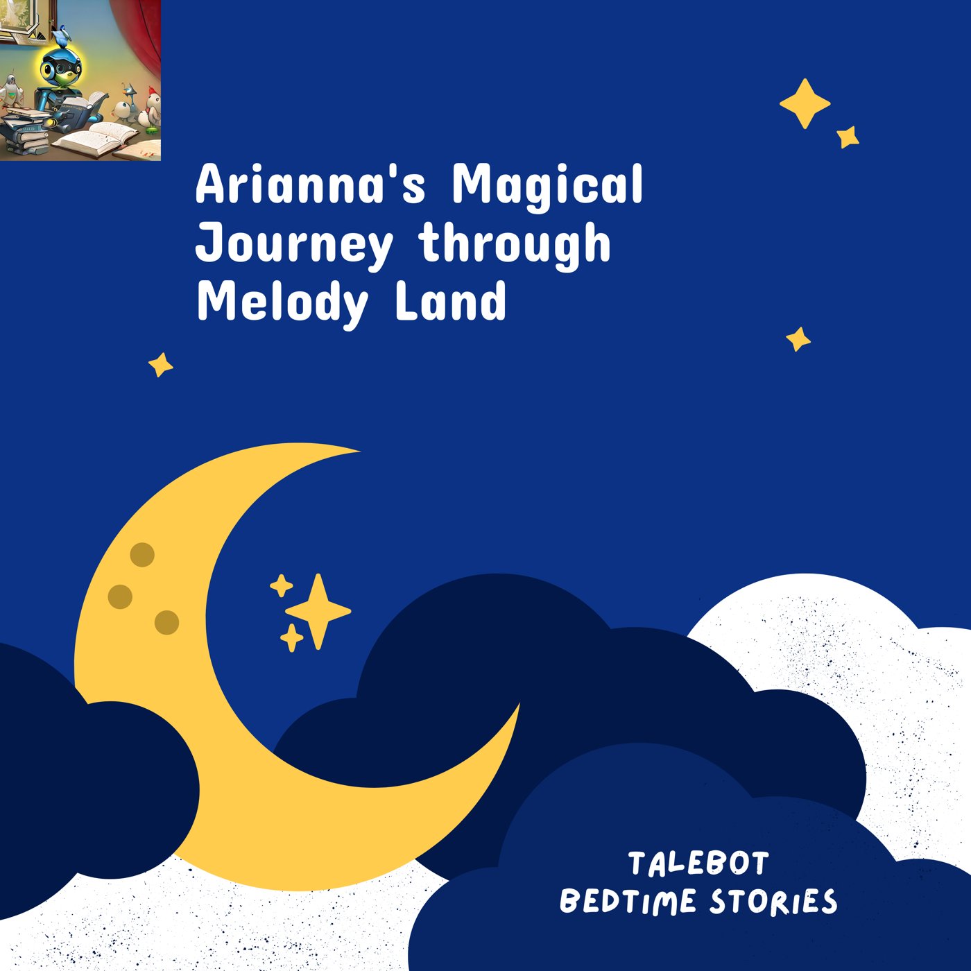 Cover photo of the bedtime story named Arianna's Magical Journey through Melody Land