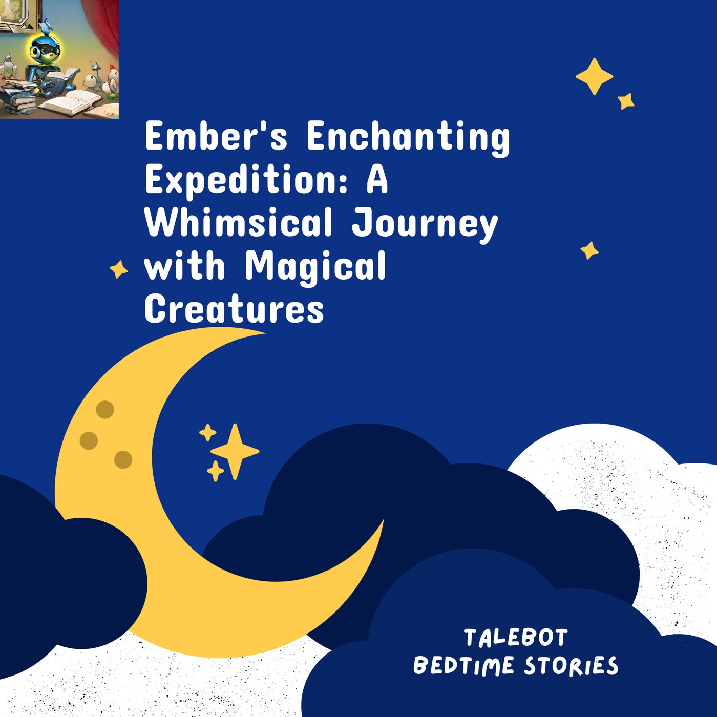 Cover photo of the bedtime story named Ember's Enchanting Expedition: A Whimsical Journey with Magical Creatures