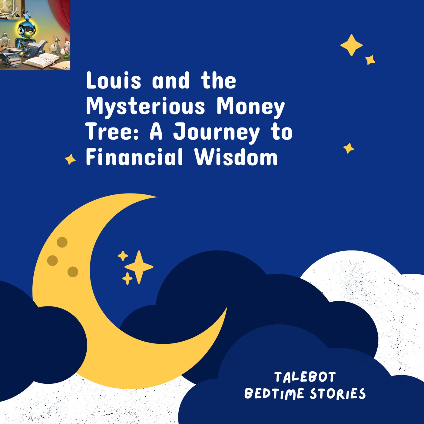 Cover photo of the bedtime story named Louis and the Mysterious Money Tree: A Journey to Financial Wisdom