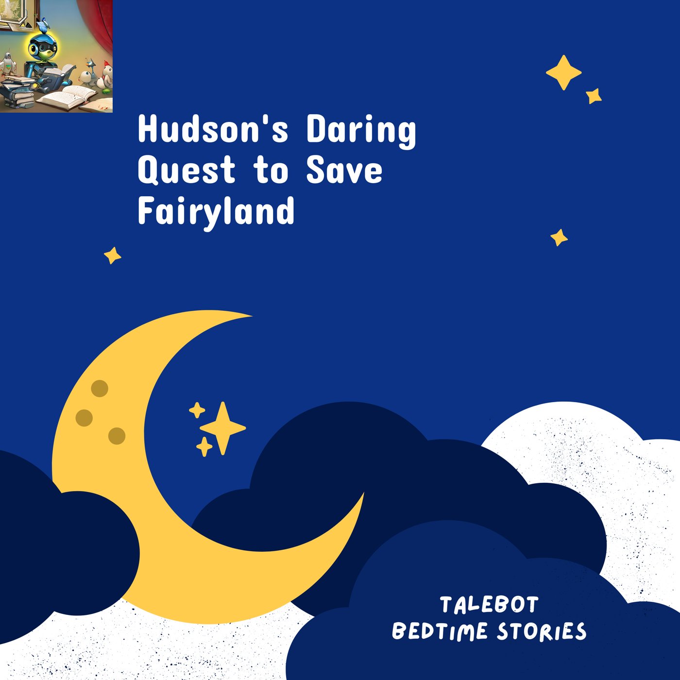 Cover photo of the bedtime story named Hudson's Daring Quest to Save Fairyland