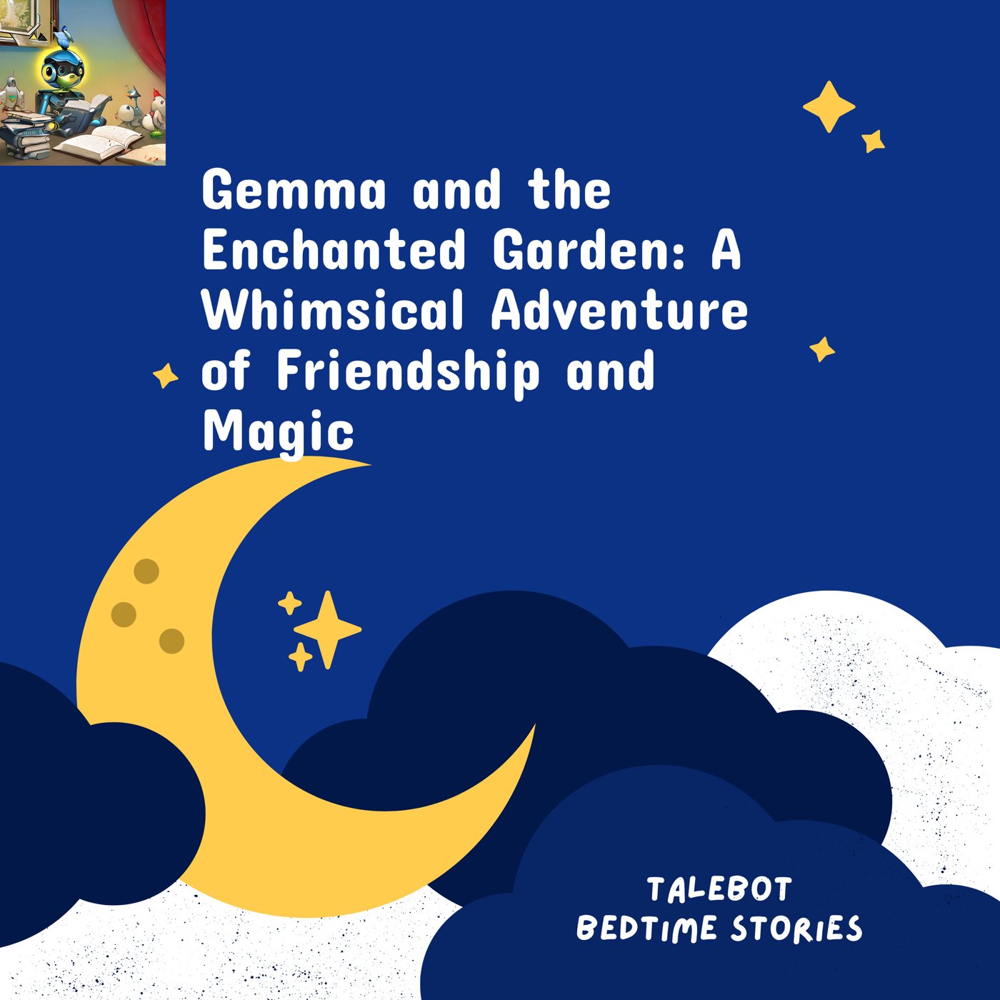 Cover photo of the bedtime story named Gemma and the Enchanted Garden: A Whimsical Adventure of Friendship and Magic