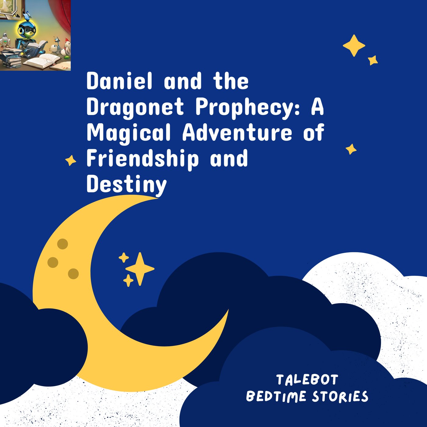 Cover photo of the bedtime story named Daniel and the Dragonet Prophecy: A Magical Adventure of Friendship and Destiny