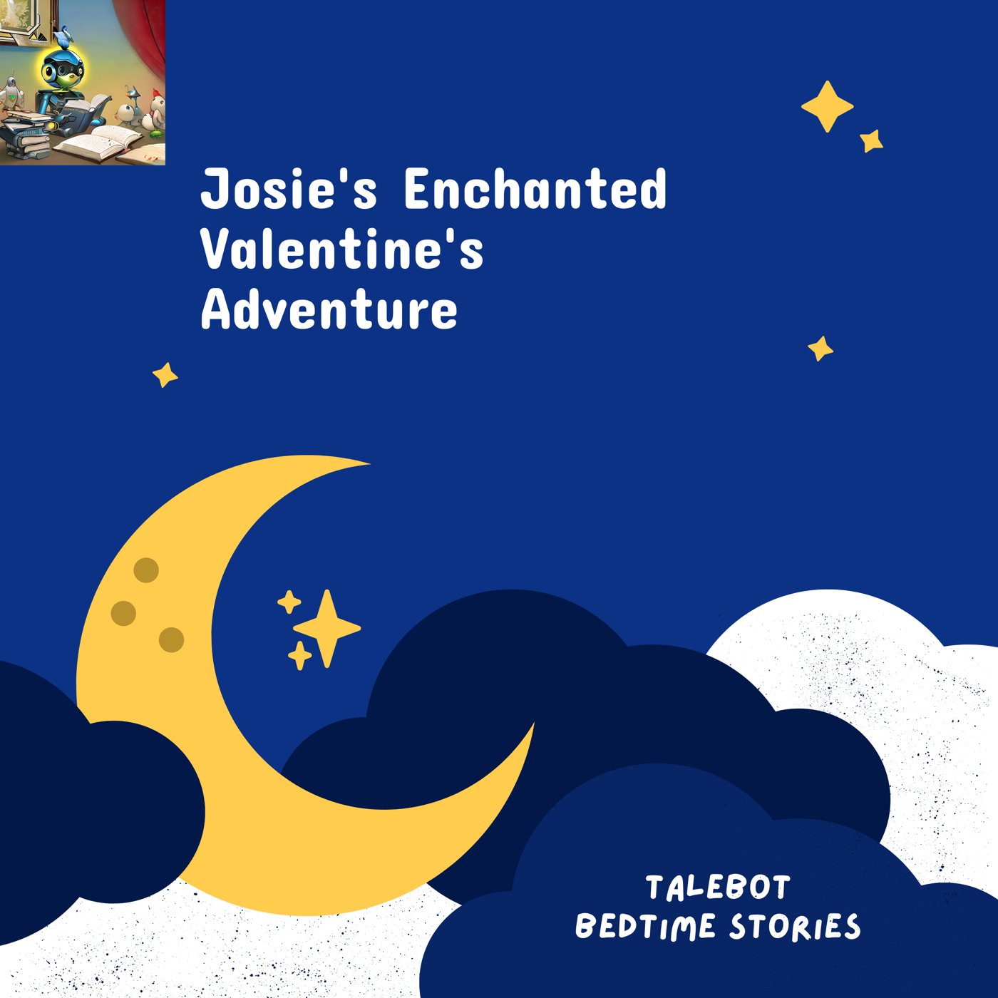 Cover photo of the bedtime story named Josie's Enchanted Valentine's Adventure