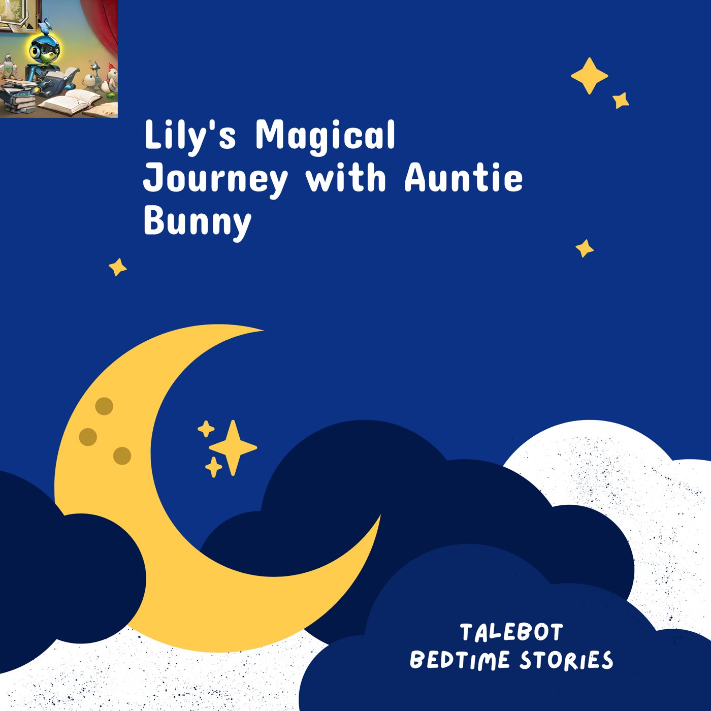 Cover photo of the bedtime story named Lily's Magical Journey with Auntie Bunny