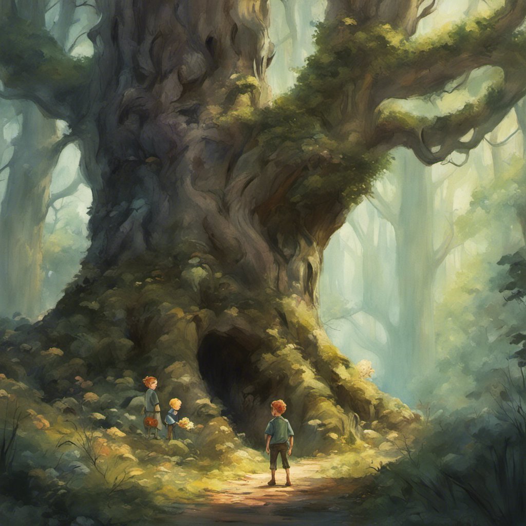 Embark on a courageous journey through the enchanted forest of Cuneo in The Legend of Zelda - The Tree of Life.