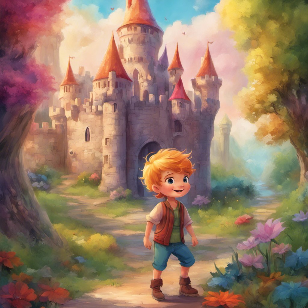 Benjamin, a little boy, dreams of an extraordinary power in front of a castle.