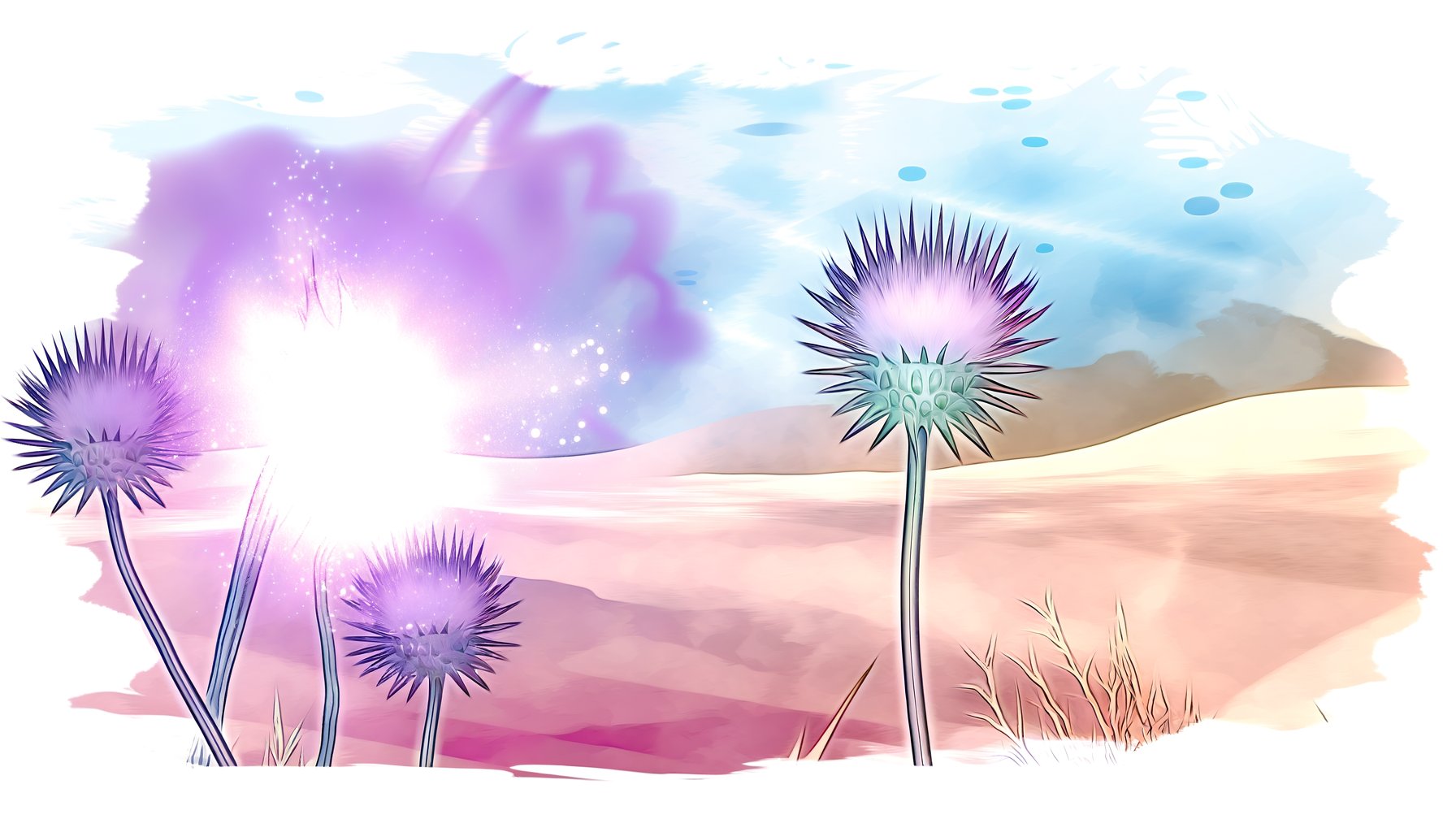 Thistle Whimsy and the Enchanted Sands of Time