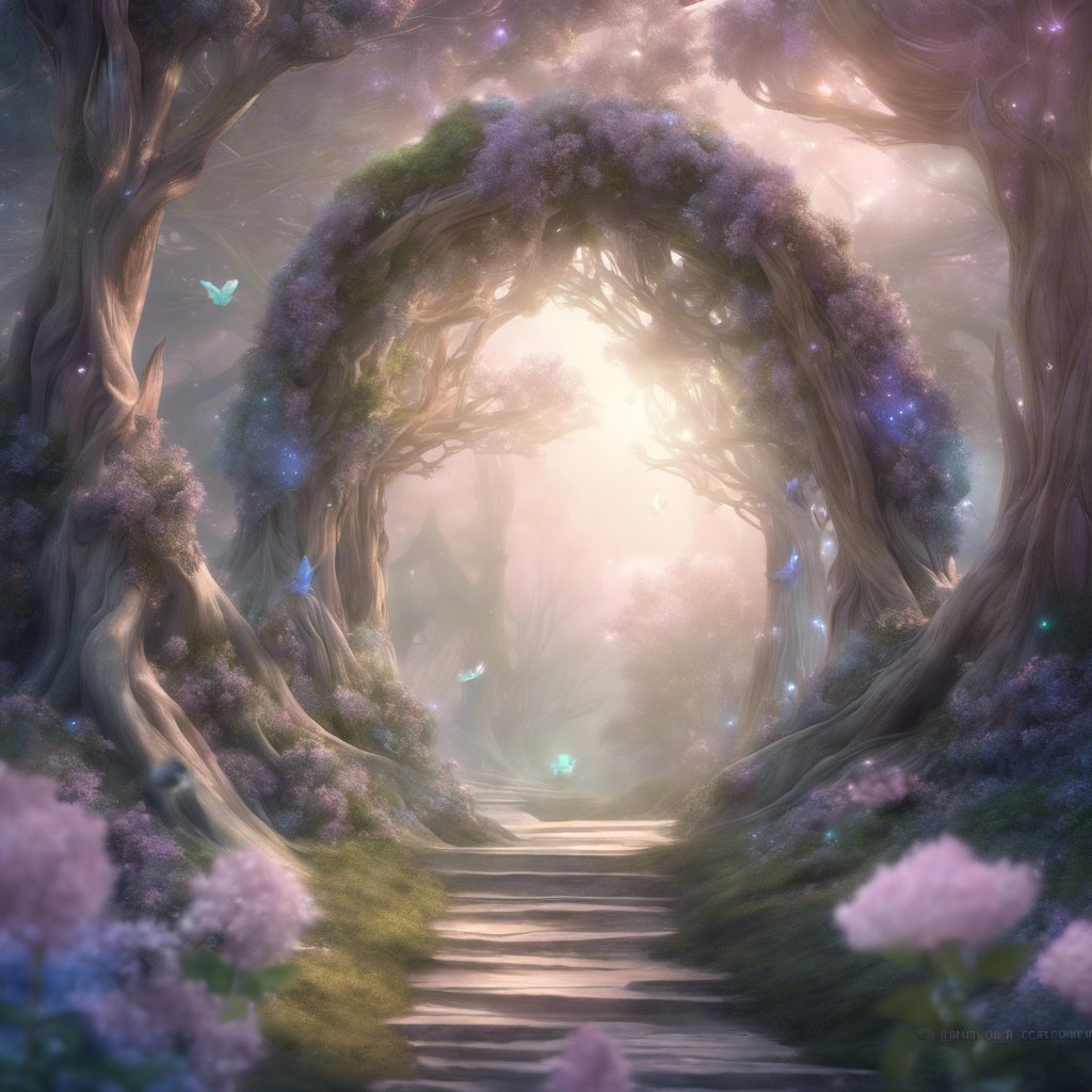 Juniper Bloom and the Enchanted Pathway of Starlight Woods