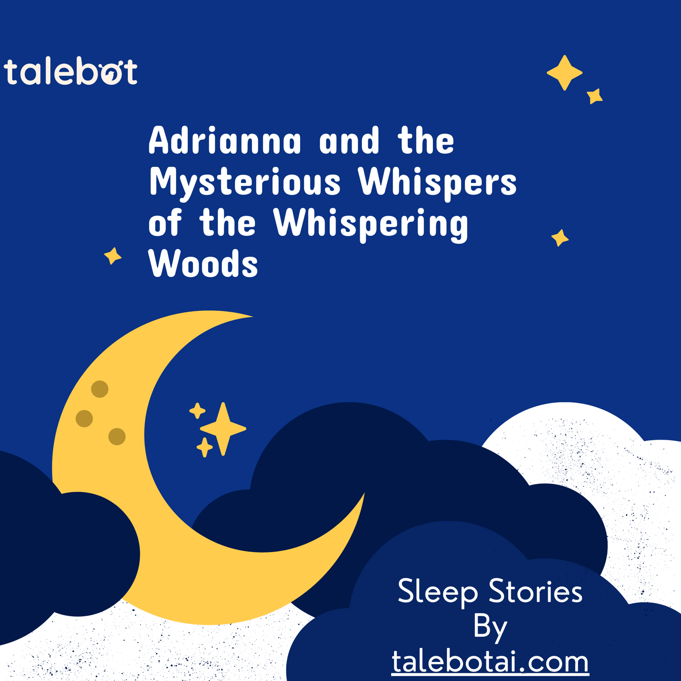 Cover photo of the bedtime story named Adrianna and the Mysterious Whispers of the Whispering Woods