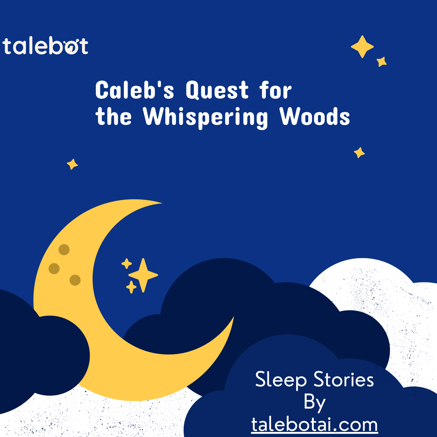 Cover photo of the bedtime story named Caleb's Quest for the Whispering Woods