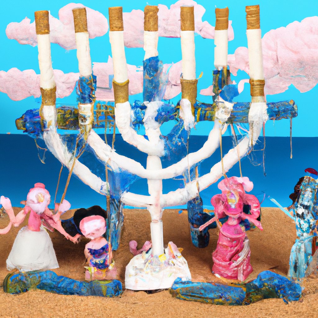 Cover photo of the bedtime story named Naomi's Hanukkah Adventure in Barbieland: The Mystery of the Missing Menorah