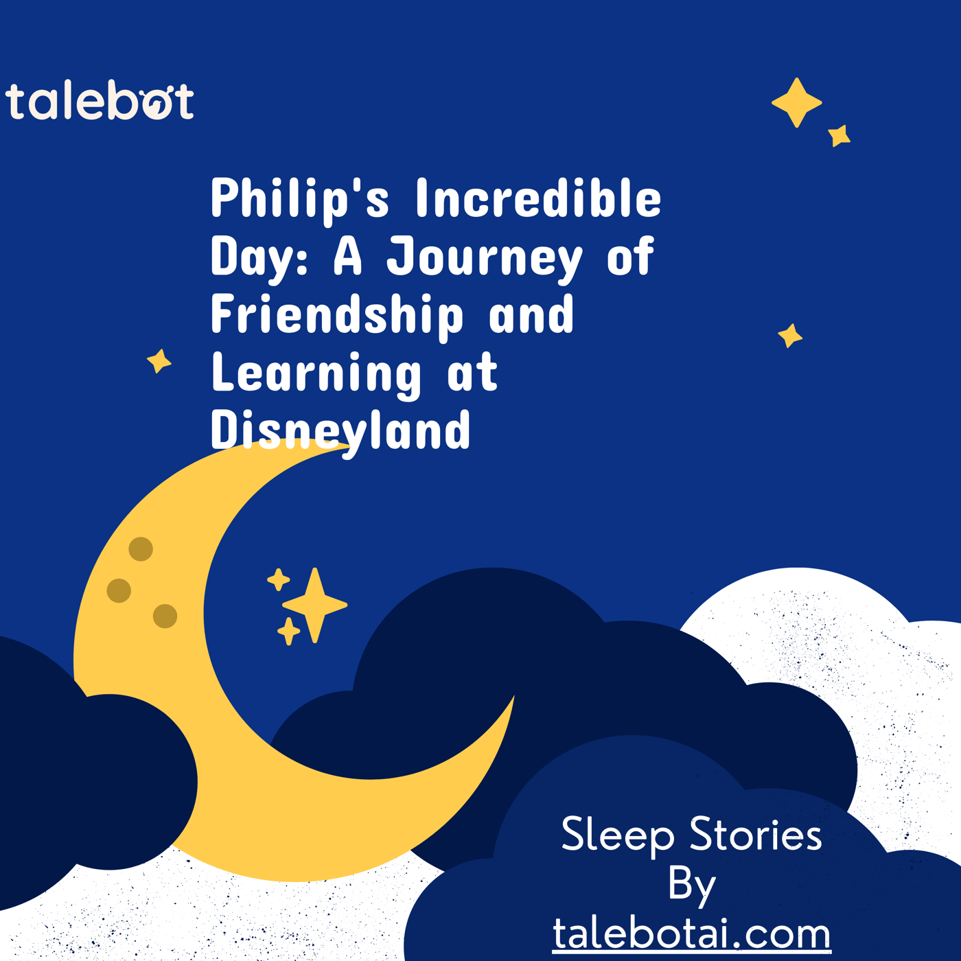 Cover photo of the bedtime story named Philip's Incredible Day: A Journey of Friendship and Learning at Disneyland