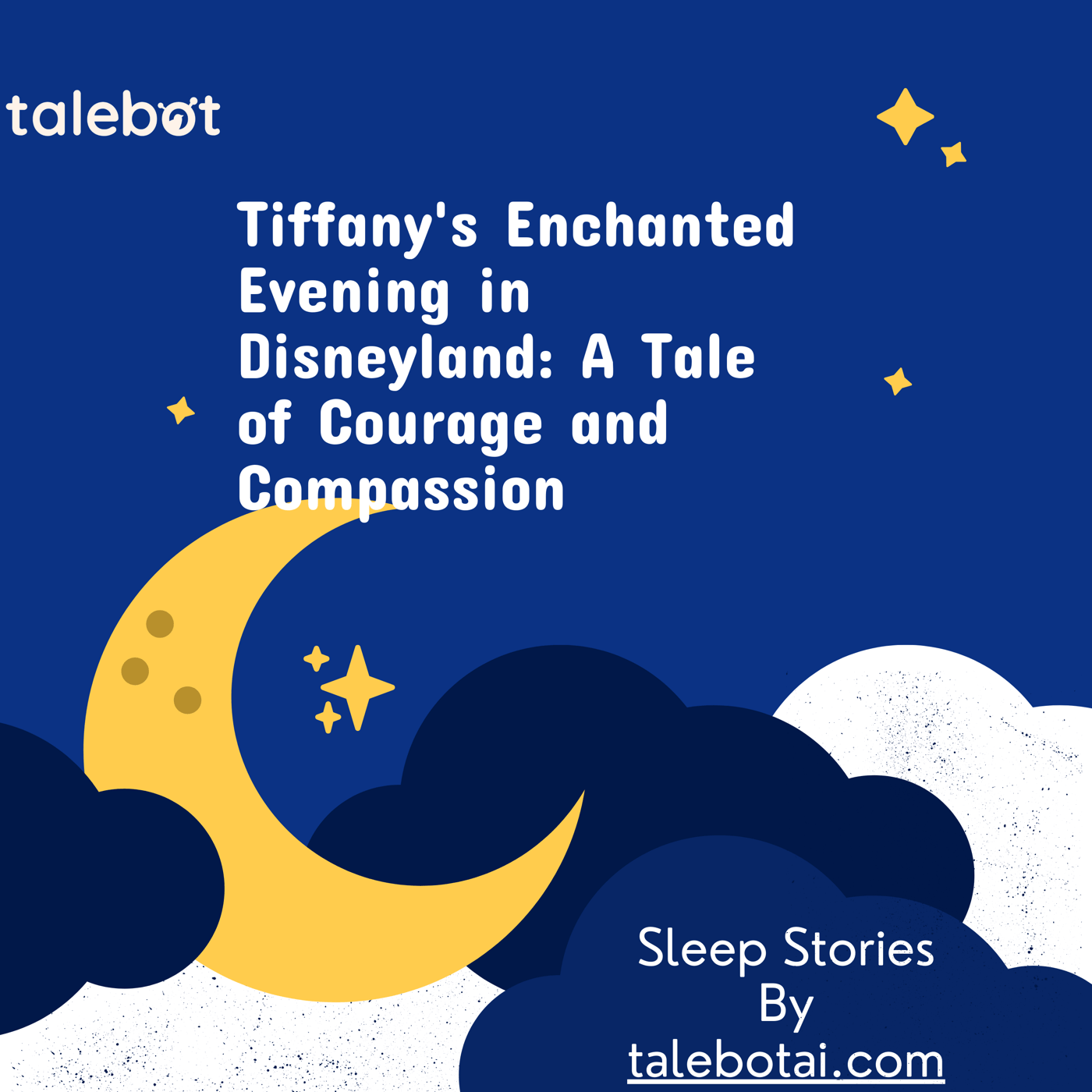 Cover photo of the bedtime story named Tiffany's Enchanted Evening in Disneyland: A Tale of Courage and Compassion